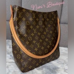 Authentic! Louis Vuitton Monogram Looping Handbag/Tote